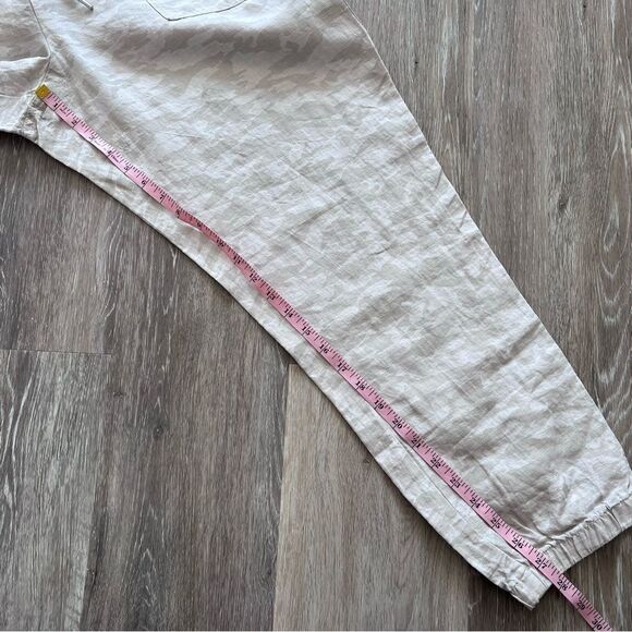 Athleta‎ Cabo tide linen joggers camo women’s size 16 - Picture 7 of 10